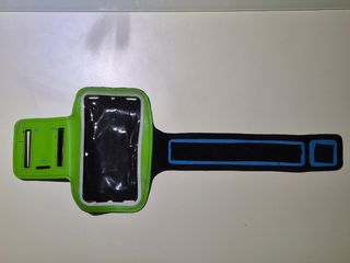 Porta cellulare da braccio sportivo verde