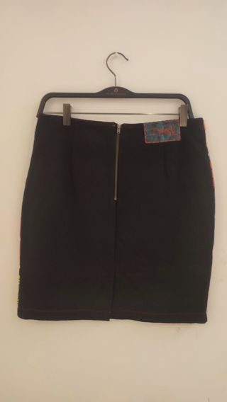 Falda Desigual Patchwork Talla 40