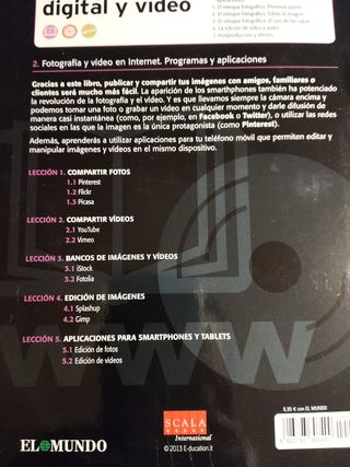 Curso intensivo de Fotografía digital y Video