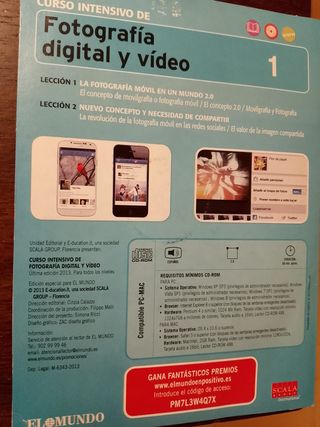 Curso intensivo de Fotografía digital y Video