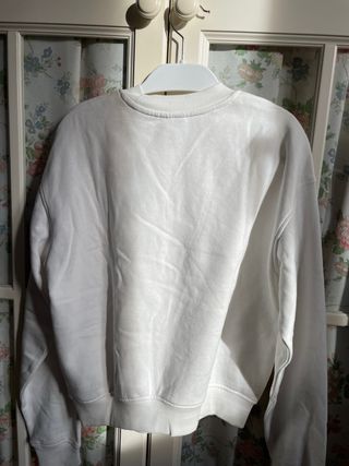 Sudadera H&M Saint Moritz blanca