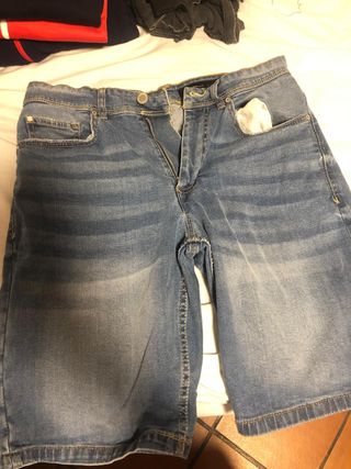 Pantalón corto vaquero Lefties Talla 40