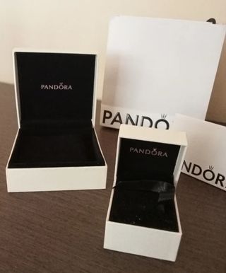 Bolsas y Cajas Regalo Pandora Blancas