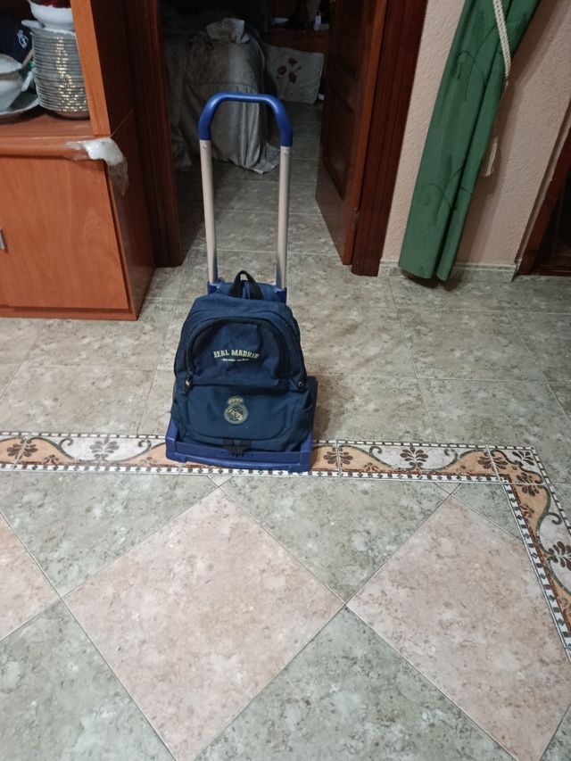 Mochila escolar Madrid con carro