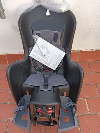 Silla Portabebés Bicicleta Negra