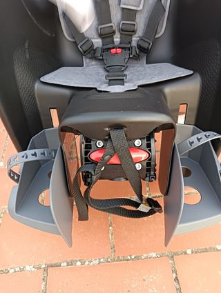 Silla Portabebés Bicicleta Negra