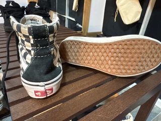 Botines Vans SK8-Hi Checkerboard Talla 36.5