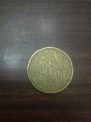Moneda 20 Cents 1999 RF