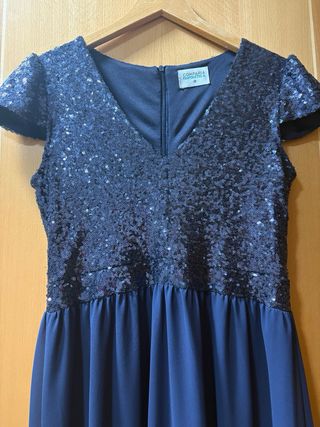 Vestido Compañía Fantástica lentejuelas Talla L
