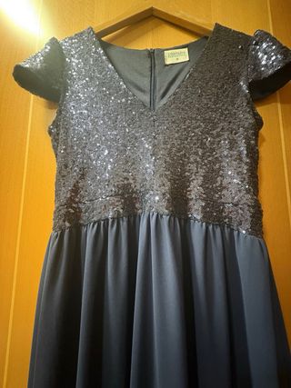 Vestido Compañía Fantástica lentejuelas Talla L