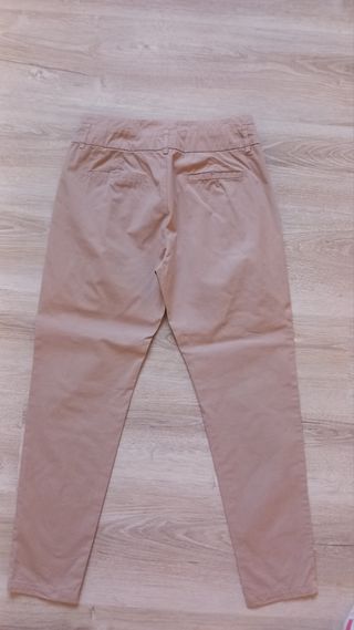 Pantaloni Zara donna beige