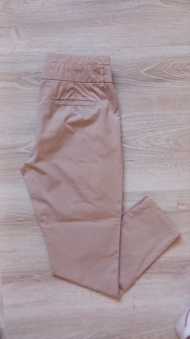 Pantaloni Zara donna beige
