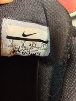 Zapatillas Nike Negras Seminuevas