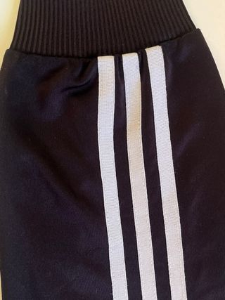 Chaqueta Adidas Vintage Talla S Negra Trefoil