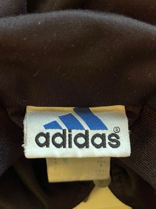 Chaqueta Adidas Vintage Talla S Negra Trefoil
