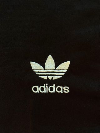 Chaqueta Adidas Vintage Talla S Negra Trefoil
