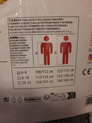 Disfraz Guerrera Medieval  niña 6/8 años