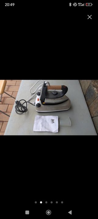 Centro de planchado a vapor