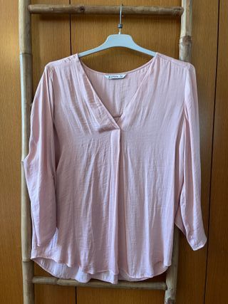 Blusa rosa palo Stradivarius