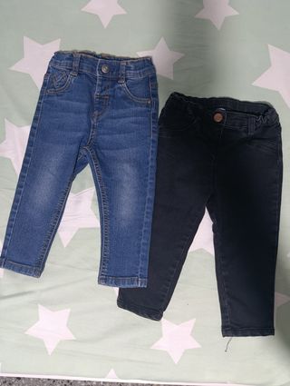 Pantalones vaqueros para niñ@s (2 unidades)