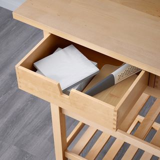 Carrito Verdulero Madera con Ruedas