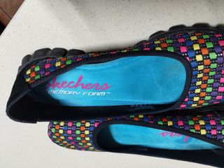 Merceditas Bailarinas Skechers Multicolor Talla 39