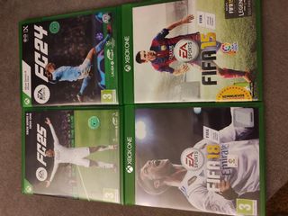 Pack FIFA 15, 18, FC 24, FC 25 Xbox One