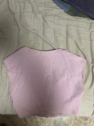 Top Morado Zara Talla L