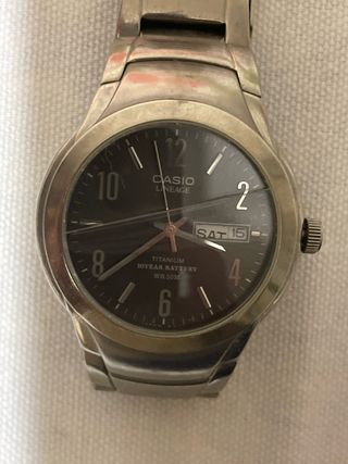 Reloj Casio Lineage Titanium 10 Year Battery