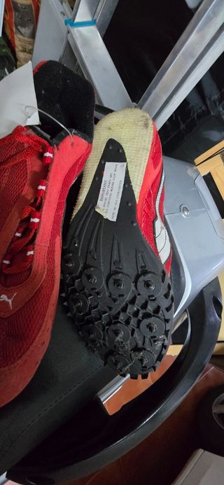 Zapatillas Puma Atletismo Rojas