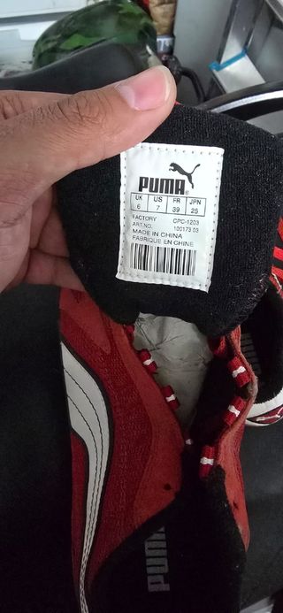 Zapatillas Puma Atletismo Rojas