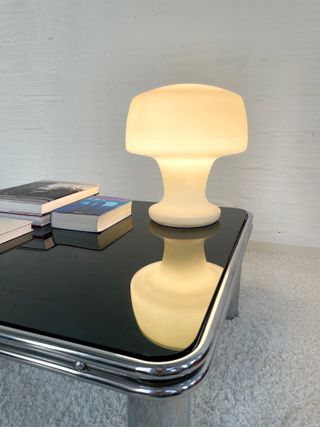 LAMPADA LAUREL IN VETRO SOFFIATO A FUNGO. ANNI '70