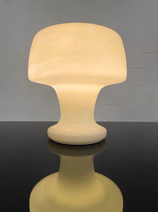 LAMPADA LAUREL IN VETRO SOFFIATO A FUNGO. ANNI '70