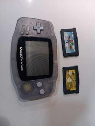 Game Boy Advance + Super Mario y Harry Potter