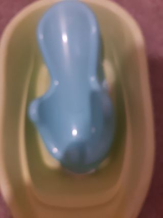 Bañera para bebé color verde