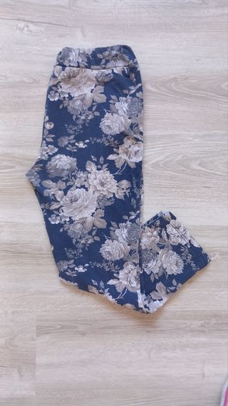 Pantaloni Manfriani Dina floreali