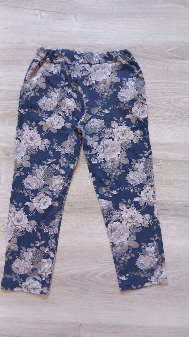 Pantaloni Manfriani Dina floreali