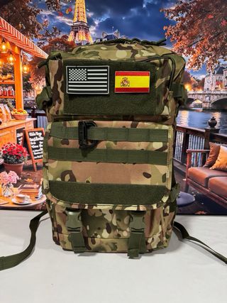 Mochila Táctica Militar Camuflaje 40L nueva