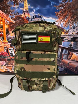 Mochila Táctica Militar Camuflaje 40L nueva