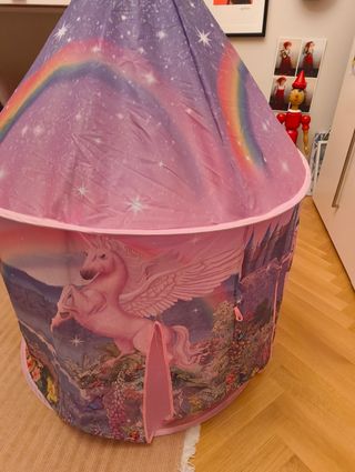Tenda gioco bambina unicorni