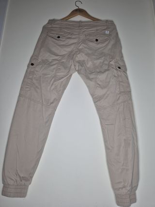 Pantalón Cargo Jack & Jones Beige