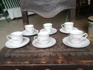 Conjunto 6 Chávenas Café HU NAN China