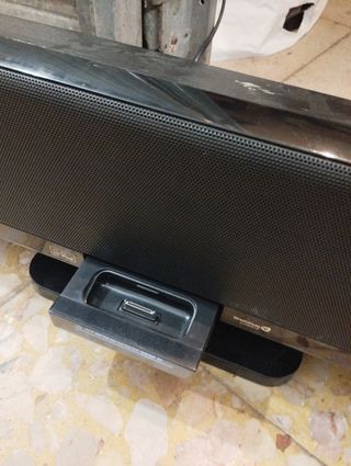 Barra sonido iPod OKI Negro SB Media 1G