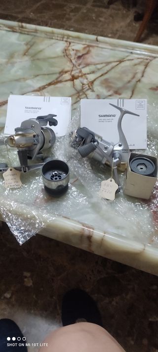 2 Carretes Pesca Shimano Spirex 4000 FD