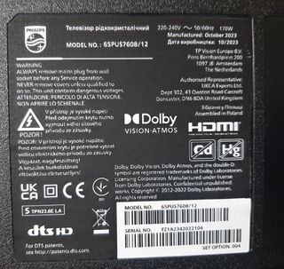 TV Philips 65PUS7608/12