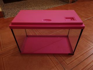 Pecera con tapa