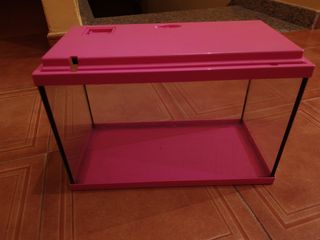 Pecera con tapa
