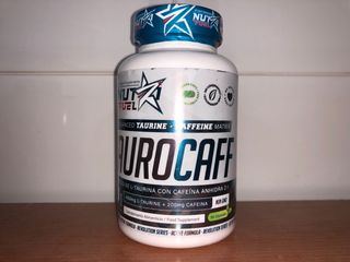 Nutri Fuel taurocaff Taurina Cafeína 90 Cápsulas