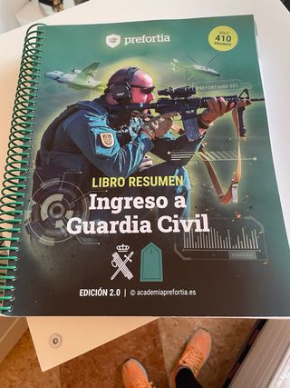Libro Resumen Ingreso a Guardia Civil