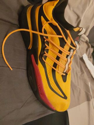 Zapatilla Adidas Adizero Running Amarillo Negra